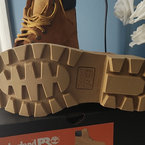 Timberland PRO Tan Leather Boots